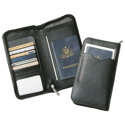 Leather Travel Wallet